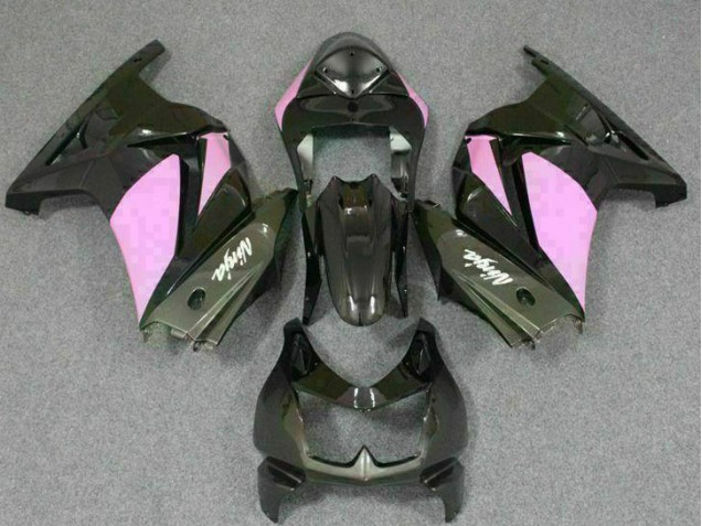 Carenado Kawasaki EX250 08-12 - Negro Rosa Ninja